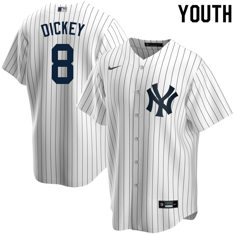 2020 Nike Youth #8 Bill Dickey New York Yankees Baseball Jerseys Sale-White